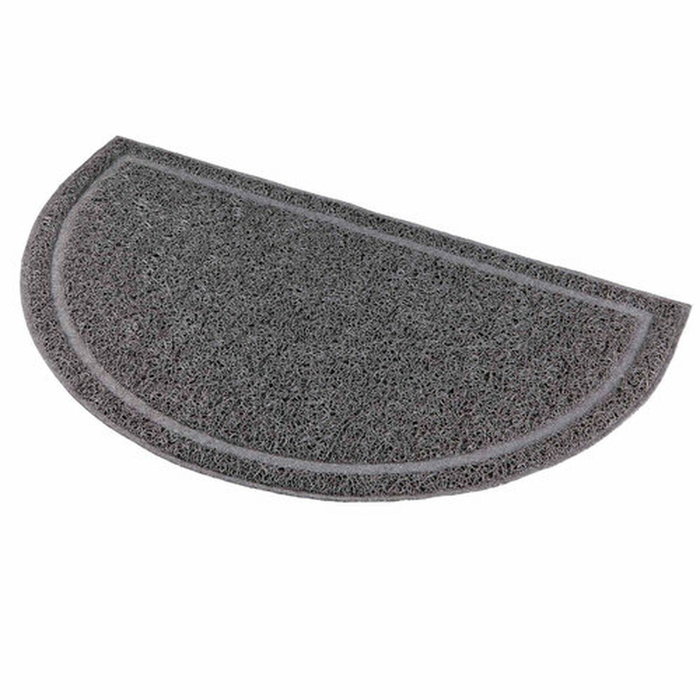 Alfombra para Arenero de Gatos Trixie Antracita PVC 59 × 35 cm