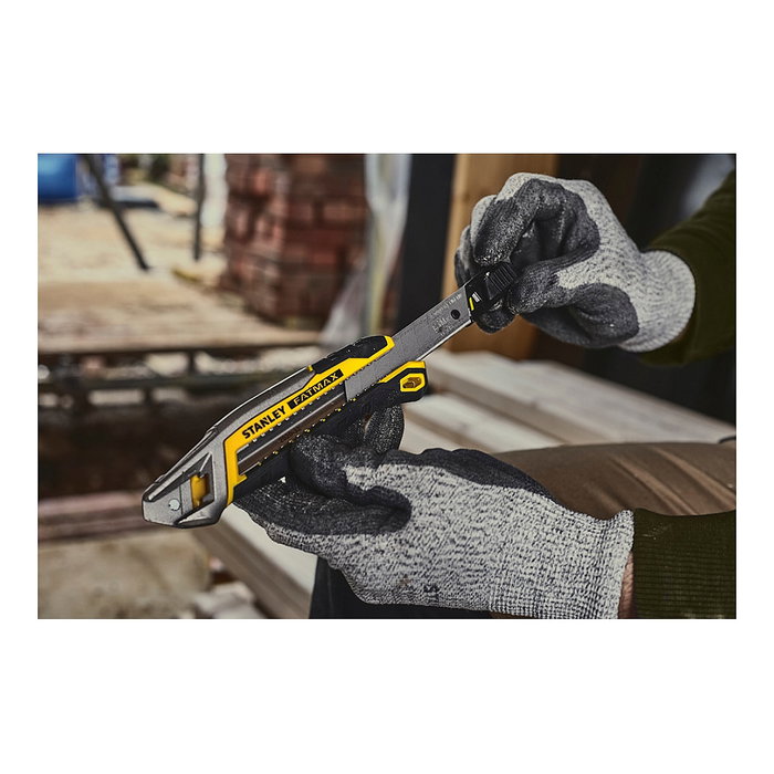 Stanley Cortador de botón pulsador FATMAX de 18 mm con ajuste rápido