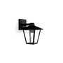 Philips Kinno Aplique Exterior Negro Luz Hacia Abajo E27 25W