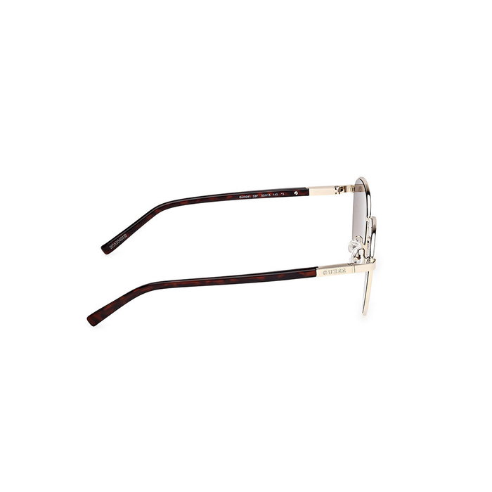 Guess Gafas Gafas de Sol GU3041 33F para Adultos Montura Blanca Metal 140 mm