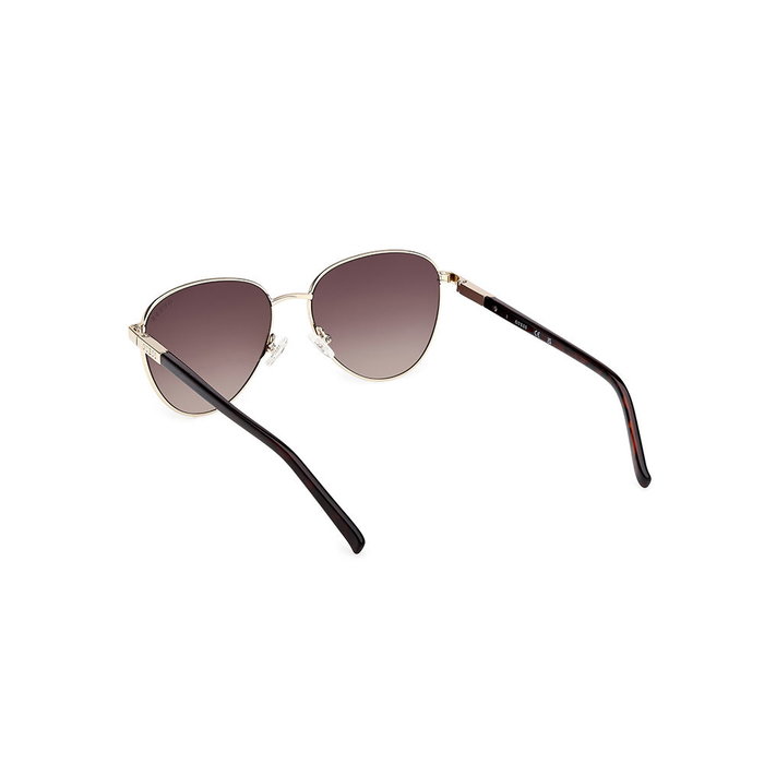 Guess Gafas Gafas de Sol GU3041 33F para Adultos Montura Blanca Metal 140 mm