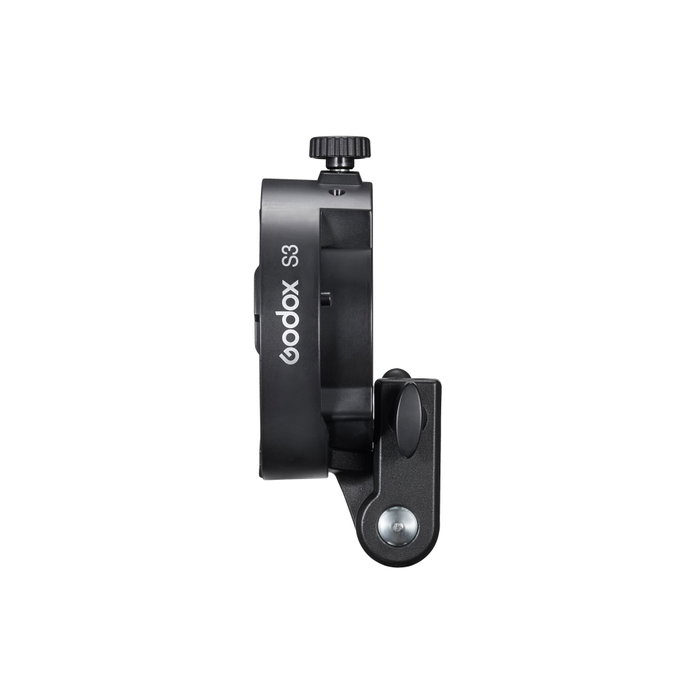 Godox S3 Speedlite Bracket con montura Bowens Godox S3 Speedlite Bracket con montura Bowens