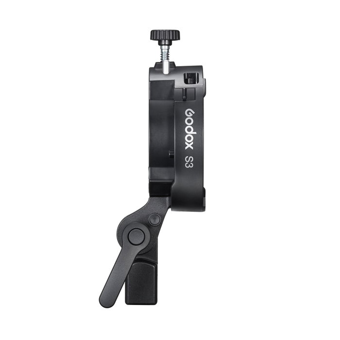 Godox S3 Speedlite Bracket con montura Bowens Godox S3 Speedlite Bracket con montura Bowens