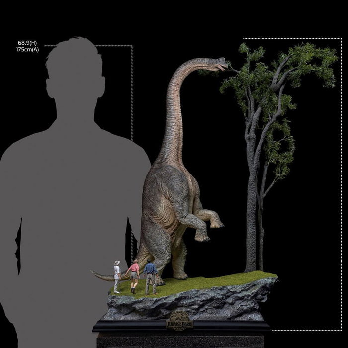 Iron Studios Jurassic Park Estatua 1/10 Demi Art Scale Welcome to the Jurassic Park Special Edition Iron Studios Jurassic Park Estatua 1/10 Demi Art Scale Welcome to the Jurassic Park Special Edition