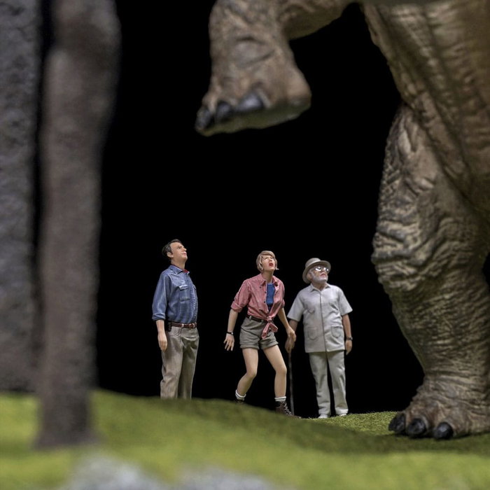 Iron Studios Jurassic Park Estatua 1/10 Demi Art Scale Welcome to the Jurassic Park Special Edition Iron Studios Jurassic Park Estatua 1/10 Demi Art Scale Welcome to the Jurassic Park Special Edition