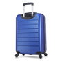 Zoozie Bags 6547 Maleta de Viaje 100% ABS Azul con 4 Ruedas 360 y Cierre Codificado