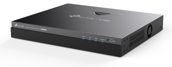 TP-Link VIGI NVR2016H Videograbador de red de 16 canales con PoE+