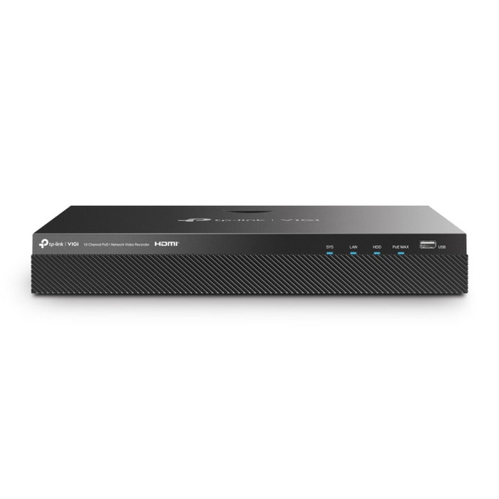 TP-LINK VIGI NVR2016H Videograbador de red de 16 canales con PoE+