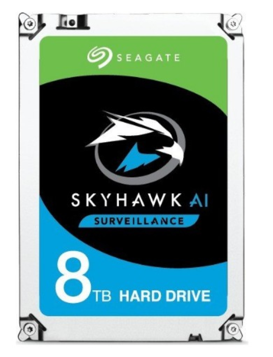 SEAGATE SkyHawk AI Disco Duro Interno 8 TB 7200 RPM 3.5" Serial ATA III SEAGATE SkyHawk AI Disco Duro Interno 8 TB 7200 RPM 3.5" Serial ATA III