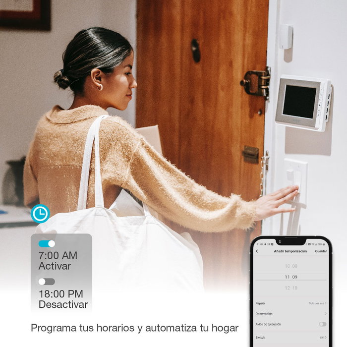 GSC Evolution Detector de superficie PIR inteligente vía WiFi con sensor de movimiento