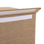 Versa Cesto Ropa Rectangular Plegable de Yute 30x40x50 cm (2 Unidades)