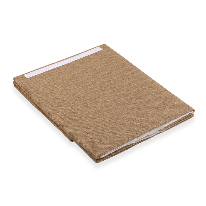 Versa Cesto Ropa Rectangular Plegable de Yute 30x40x50 cm (2 Unidades)
