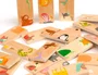 Andreutoys Puzzle Dominó Animales Madera 28 Piezas