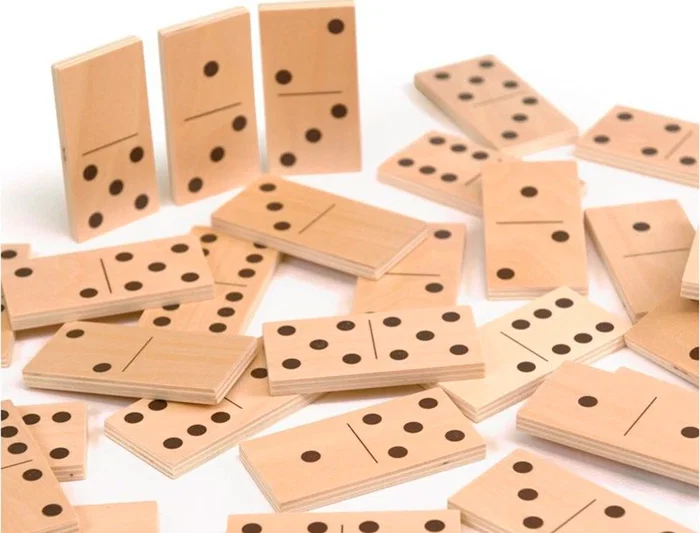 Andreutoys Puzzle Dominó Animales Madera 28 Piezas