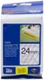 Brother TZe-S151 Cinta laminada de 24 mm x 8 m Negro sobre transparente