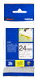 Brother TZe-S151 Cinta laminada de 24 mm x 8 m Negro sobre transparente