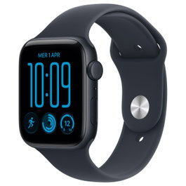Apple Watch SE 3 44mm Midnight Aluminium Cellular con Sport Band Navy Blue M/L