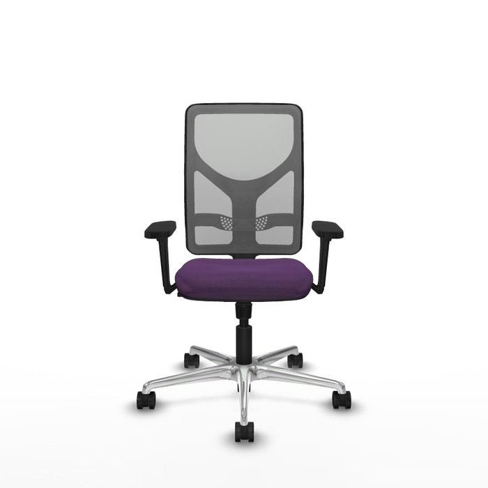 PIQUERAS Y CRESPO Silla de oficina Motilla con mecanismo Sincro, Morado y Gris PIQUERAS Y CRESPO Silla de oficina Motilla con mecanismo Sincro, Morado y Gris