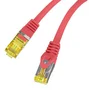 Lanberg Cable de red Cat6a S/FTP 1 m Rojo PCF6A-10CU-0100-R