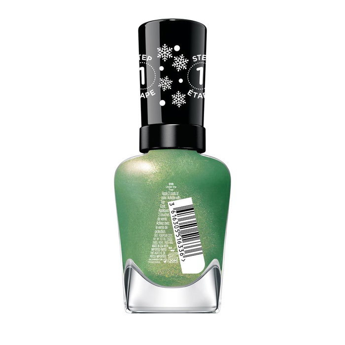 Sally Hansen Miracle Gel Holiday esmalte de uñas #918 Under The Tree 9,17 ml sin lámpara UV larga duración Sally Hansen Miracle Gel Holiday esmalte de uñas #918 Under The Tree 9,17 ml sin lámpara UV larga duración