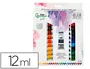 Liderpapel Pintura al Óleo Caja de 24 Tubos de 12 ml Colores Surtidos