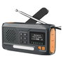 Extralink Radio de Emergencia BT-4000 con Bluetooth, Solar y Dinamo