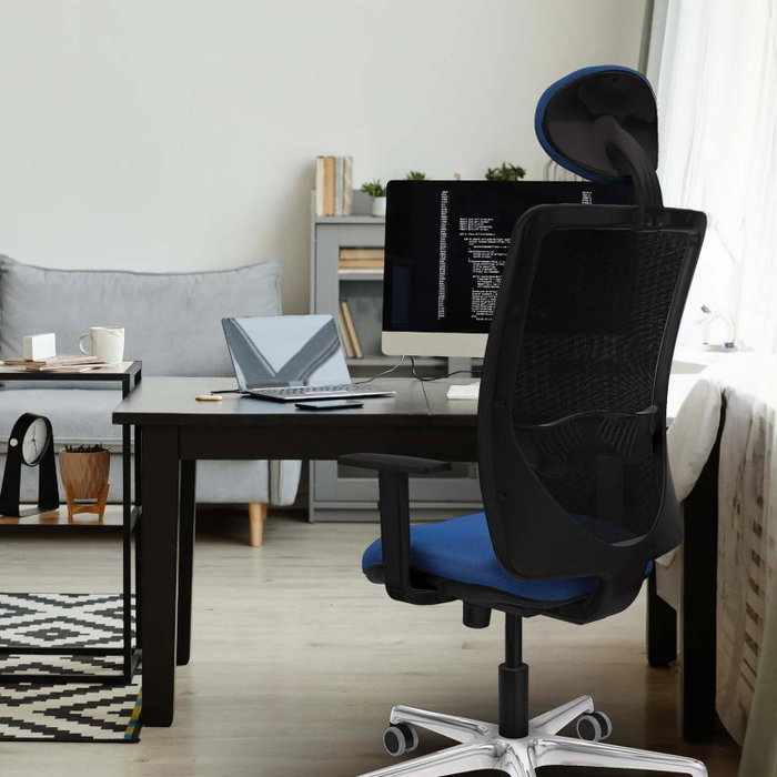 PIQUERAS Y CRESPO Silla de oficina Zulema con mecanismo Sincro, Verde oliva y Negro PIQUERAS Y CRESPO Silla de oficina Zulema con mecanismo Sincro, Verde oliva y Negro