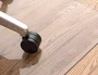 Q-connect Alfombrilla Protectora de Suelo PVC para Sillas de Oficina, Transparente, 1150x1340 mm, Grosor 2 mm