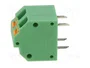 PHOENIX CONTACT SPTA1.5/2-5.08 listón para impresión de alimentación verde