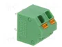 PHOENIX CONTACT SPTA1.5/2-5.08 listón para impresión de alimentación verde