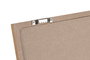 DKD Home Decor Perchero Vintage Natural Negro 6 x 17.5 x 39.8 cm (4 Unidades)