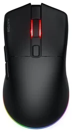 Hator Pulsar 3 Wireless HTM630 Ratón inalámbrico para gaming, negro, 12000 DPI, RGB, recargable