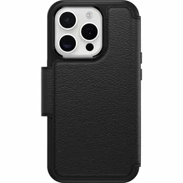 OtterBox Strada Funda Folio para iPhone 15 Pro MagSafe Negro
