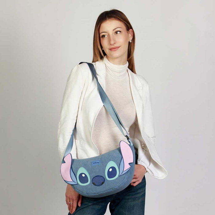 Disney Lilo y Stitch Bolso Oval Roy Sight Azul