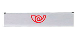 BTV Bocacarta Modelo 1 Aluminio Natural 58x282 mm