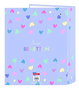 Carpeta de anillas Benetton Lila Lila A4 27 x 33 x 6 cm