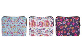 DKD Home Decor Funda Ipad Shabby Azul Negro 2 x 28 x 36 cm (12 Unidades)