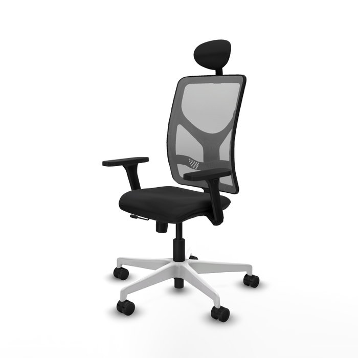 PIQUERAS Y CRESPO Silla de oficina Motilla con mecanismo Sincro/Traslack, Negro y Gris PIQUERAS Y CRESPO Silla de oficina Motilla con mecanismo Sincro/Traslack, Negro y Gris