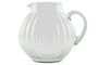 DKD Home Decor Jarra de Cristal Verde Bubbles Garbo 3,25L
