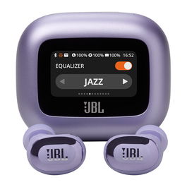 JBL Live Buds 3 ANC Auriculares True Wireless Bluetooth con Cancelación Activa de Ruido, Color Púrpura