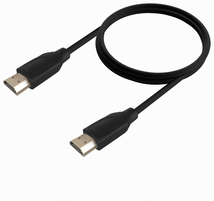 Aisens Cable HDMI V2.0 Premium 4K@60Hz 18Gbps 1m Negro