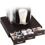 Archivo 2000 Organizador La Hora del Café con 3 Cajones Negro