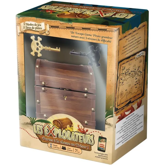 Topi Games - Los Exploradores: ¡A la búsqueda del tesoro! - Juego de mesa - 1 a 20 jugadores - 7+ años Topi Games - Los Exploradores: ¡A la búsqueda del tesoro! - Juego de mesa - 1 a 20 jugadores - 7+ años