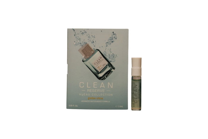 H2Eau Golden Citrus, Agua de perfume, Unisex, 1.5 ml Frasco H2Eau Golden Citrus, Agua de perfume, Unisex, 1.5 ml Frasco