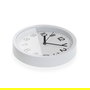 Versa Reloj de Pared Blanco 22 cm Plástico (2 Unidades)