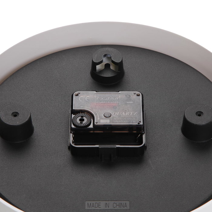 Versa Reloj de Pared Blanco 22 cm Plástico (2 Unidades)