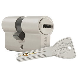 MCM Cilindro de Seguridad EUROPERFIL BPSPN-60 30x30 R-13.5 Níquel