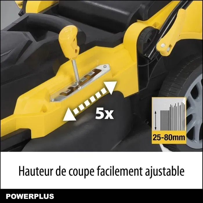 Powerplus Segadora Eléctrica 2000W 42cm - Mulching