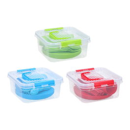 Excellent Houseware Set de Picnic 31 Piezas Colores Surtidos PVC 26 x 24,5 x 11,5 cm