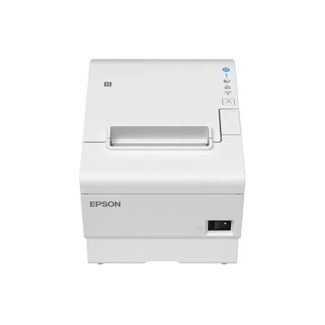 Epson TM-T88VII Impresora de recibos USB Ethernet Serial PS Blanco